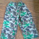 Thomas & Friends Baby boy's blue and green camo pant 24 mos
