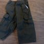Faded Glory baby boy's olive elastic waist pant 18 mos