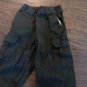 Faded Glory baby boy's olive elastic waist pant 18 mos