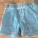 Garanimals baby boy's dark denim elastic waist short 12 mos Garanimals baby boy's dark denim elastic waist short 12 mos