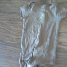 Carter's baby boy or girl brown bodysuit 12 mos Carter's baby boy or girl brown bodysuit 12 mos