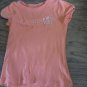 Carter's girl's orange short sleeves top 7/8
