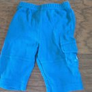 Carter's baby boy's blue elastic waist pant 0-3 mos Carter's baby boy's blue elastic waist pant 0-3 mos