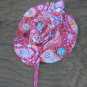 New Gymboree baby girl's purple floral spring hat 0-12 mos
