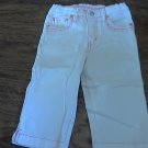 Arizona Jean girl's white jean pant size 6x/ slim Arizona Jean girl's white jean pant size 6x/ slim