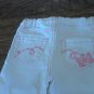 Arizona Jean girl's white jean pant size 6x/ slim