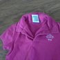 Disney girl's purple short sleeveless top size 6/6x