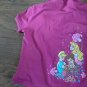 Disney girl's purple short sleeveless top size 6/6x