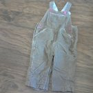 Gap baby girl's brown overall 12-18 mos