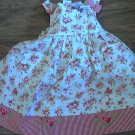 Toddler girl's red and white floral tank dress 2T Toddler girl's red and white floral tank dress 2T