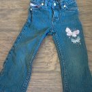 Levis toddler girl's demin dark navy pant 3T