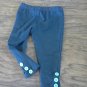 Nickelodeon baby girl's navy elastic waist pant 24 mos