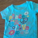 Tickle Me! girl's blue short sleeve top 4T Tickle Me! girl's blue short sleeve top 4T