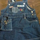 Okhkosh baby girl's denim overall skirt 12 mos Okhkosh baby girl's denim overall skirt 12 mos