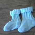 Baby boy's blue socks size 0 newborn