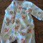 Carter's baby boy's cream sleepwear/outfit 9 mos