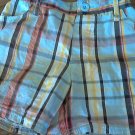 Blac Label baby boy's blue, red, yellow plaid short 12 mos Blac Label baby boy's blue, red, yellow plaid short 12 mos