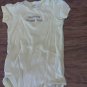 Carter's baby boy or girls yellow short sleeve bodysuit 18 mos
