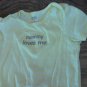 Carter's baby boy or girls yellow short sleeve bodysuit 18 mos