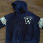 Okie Dokie baby boy's navy long sleeve hoodie sweater jacket 18 mos