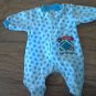 Carter's newborn baby boy's blue sleepwear/outfit