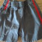 The children's place baby boy's navy elastic waist short 6-9 mos