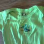 Garber baby boy or girl green short sleeve oneise 6-9 mos