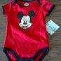 New Disney baby boy's Mickey Mouse bodysuit pant set 3-6 mos