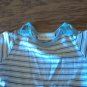 First Impressions baby boy's blue stripe bodysuit 3-6 mos