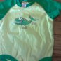Kavio infant boy's green short sleeve onesie 12 mos