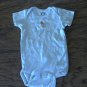 Gerber baby boy or girl light blue bodysuit 18 mos