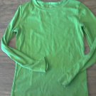 Cherokee girl's green long sleeve shirt size Medium