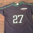 Old Navy toddler boy's navy short sleeve shirt 4T-5T