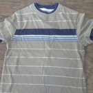 Arizona boy's beige short sleeve shirt size Medium
