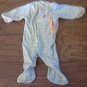 Carter's baby boy or girl yellow stripe long sleeve sleepwear/outfit 3-6 mos