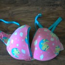 Girl's pink frog hpy bra size 36B