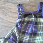 4T girl's purple plaid sleeveless top