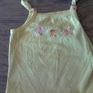 4T girl's yellow top tank 4T girl's yellow top tank
