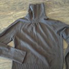 Junior girl's chocolate long sleeve turtleneck sweater Large Junior girl's chocolate long sleeve turtleneck sweater Large