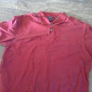 Izod man's red short sleeve causal shirt size XL