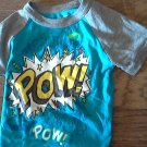 Garanimals baby boy's blue short sleeve shirt size 18 mos