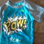 Garanimals baby boy's blue short sleeve shirt size 18 mos