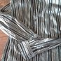 Man's black striped long sleeve shirt size Medium