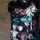Girl's black short sleeve top size Medium (10-12) Girl's black short sleeve top size Medium (10-12)