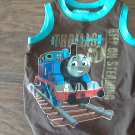 Thomas & Friends baby boy's brown sleeveless shirt size 12 mos