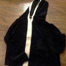 Izod woman's black zipper closer hooded jacket size PXL Izod woman's black zipper closer hooded jacket size PXL
