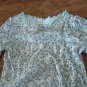 Faded Glory girl's blue long sleeve shirt size 8