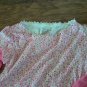 Faded Glory girl's pink stars long sleeve shirt size 8