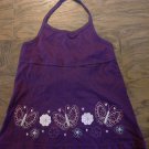Faded Glory girl's purple strap tank top size 7