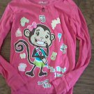 Joe Boxer girl's hot pink long sleeve shirt size 8